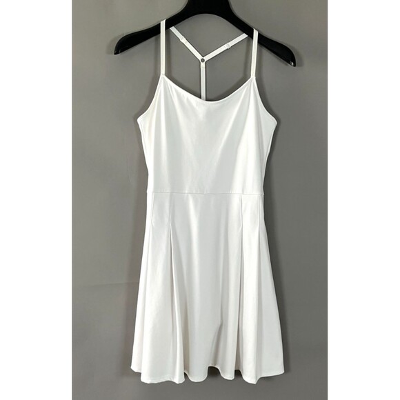 Tommy Bahama Small 2-in-1 Tennis Dress Built In Bodysuit Racquet & Paddle Preppy - Picture 1 of 8